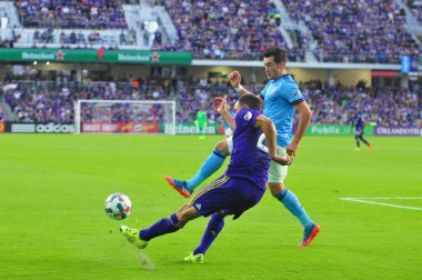 Orlando City, 5 Mart 2017 'de Orlando City Stadyumu' nda NYC FC 'ye ev sahipliği yaptı..