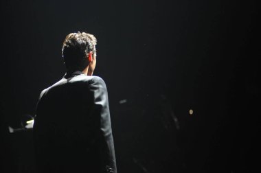 Latin şarkıcı Marc Anthony 5 Ekim 2014 'te Orlando Florida' daki Amway Center 'da konser verdi.. 