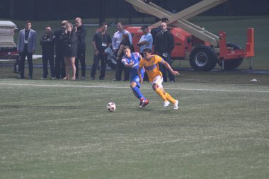 Atlanta United sunucusu Tigres & MLS Homegrown takımları 31 Temmuz 2018 'de Atlanta, Georgia' da düzenlenen MLS All Star haftasında.