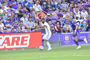 Orlando City 15 Nisan 2017 'de Florida, Orlando' daki Citrus Bowl 'da Los Angeles Galaksisine ev sahipliği yaptı..  