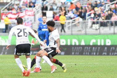 13 Ocak 2018 'de Orlando Florida' daki Spektrum Stadyumu 'nda düzenlenen Florida Kupası' nda Korucular Corinthianlara karşı..