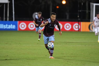Real Salt Lake, 12 Temmuz 2020 'de Orlando Florida' da düzenlenen MLS Sırt Turnuvası sırasında Colorado Rapids ile karşı karşıya.