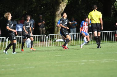 30 Temmuz 2019 'da Orlando Florida' daki Disney 'in Vahşi Spor Dünyası' nda düzenlenen MLS Allstar Haftası sırasında MLS Homegrown oyunu.