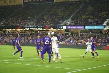 Orlando City, 3 Temmuz 2019 Çarşamba günü Orlando Florida 'daki Exploria Stadyumu' nda Philadelphia Union 'a ev sahipliği yaptı.. 