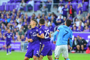 Orlando City, 5 Mart 2017 'de Orlando City Stadyumu' nda NYC FC 'ye ev sahipliği yaptı..