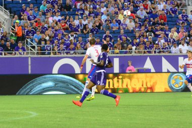 Orlando City, 24 Ağustos 2016 'da Orlando Florida' daki Kamp Dünyası Stadyumunda Toronto FC 'ye ev sahipliği yaptı..
