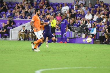 Orlando City SC, 22 Eylül 2018 'de Florida Exploria Stadyumu' nda Houston Dynamo 'yu ağırladı..