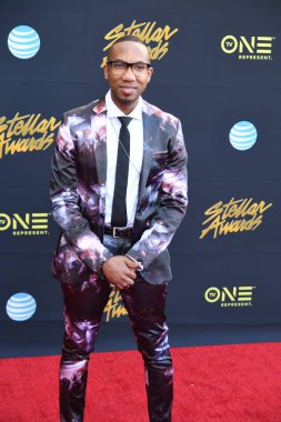 24 Mart 2018 Cumartesi günü Las Vegas 'taki Orleans Resort' ta düzenlenen 33. Yıldız Ödülleri Kırmızı Halı sırasında ünlüler.