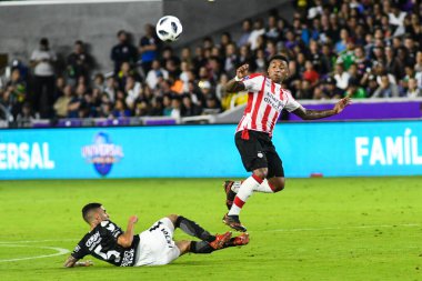 Korintliler, 10 Ocak 2018 'de Orlando City Stadyumu' nda düzenlenen Florida Kupası 'nda PSV Eindhoven' a karşı..  