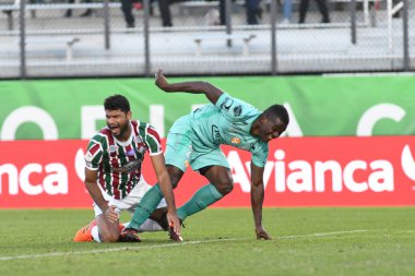 Fluminense, Florida Kupası 'nda 15 Ocak 2018' de Orlando Florida 'da oynanan Spektrum Stadyumu' nda Barcelona SC 'ye karşı..