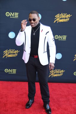 24 Mart 2018 Cumartesi günü Las Vegas 'taki Orleans Resort' ta düzenlenen 33. Yıldız Ödülleri Kırmızı Halı sırasında ünlüler.