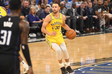 Orlando Magic, 28 Şubat 2019 Perşembe günü Orlando Florida 'daki Amway Center' da Golden State Warriors 'a ev sahipliği yaptı. 