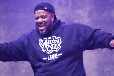 MTV Wild n Out Tour sunucusu Nick Cannon 5 Mart 2020 Perşembe günü Orlando Florida 'daki Amway Center' da.  