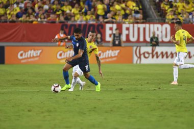 ABD Kolombiya 'ya karşı Raymond James Stadyumu' nda 11 Ekim 2018 'de.  