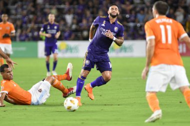 Orlando City SC, 22 Eylül 2018 'de Florida Exploria Stadyumu' nda Houston Dynamo 'yu ağırladı..