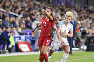ABD, 7 Mart 2018 tarihinde Orlando City Stadyumu 'ndaki SheBelives Kupası' nda İngiltere ile karşı karşıya geldi..