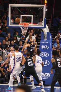 Orlando Magic, Philadelphia 76ers 'ı 14 Kasım 2018' de Orlando Florida 'daki Amway Center' da ağırlıyor.. 