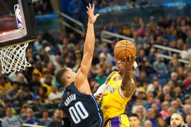 Orlando Magic 11 Aralık 2019 Çarşamba günü Orlando Forida 'daki Amway Center' da Los Angeles Lakers 'a ev sahipliği yaptı. Fotoğraf: Marty Jean-Louis