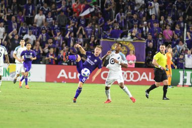Orlando City SC, 10 Mart 2018 'de Orlando City Stadyumu' nda Minnesota United FC 'ye ev sahipliği yaptı..  