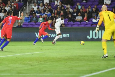 Amerikan Futbol Takımı 15 Kasım 2019 Cuma günü Orlando Florida 'daki Exploria Stadyumu' nda oynanan Concacaf Uluslar Ligi karşılaşmasında Kanada 'ya ev sahipliği yapmaktadır.