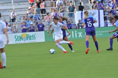 Orlando Pride 14 Nisan 2019 'da Orlando City Stadyumu' nda Portand Thorns 'a ev sahipliği yapıyor.