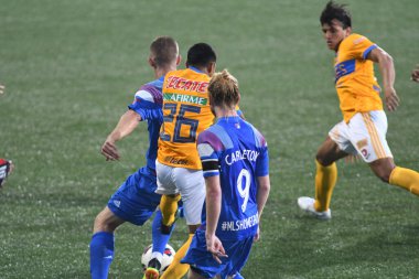 Atlanta United sunucusu Tigres & MLS Homegrown takımları 31 Temmuz 2018 'de Atlanta, Georgia' da düzenlenen MLS All Star haftasında. Fotoğraf: Marty Jean-Louis