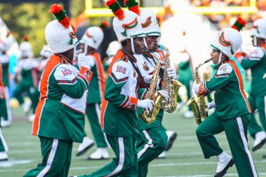 Orlando, Florida 'daki Kamp Stadyumu' nda 2018 Yıllık Florida Klasikleri (BCU vs FAMU) - 17 Kasım 2018.  