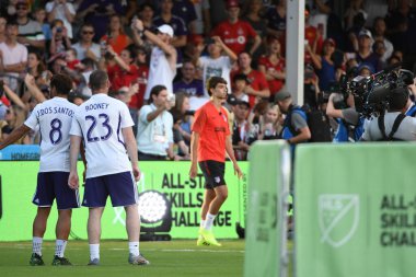 30 Temmuz 2019 'da Orlando Florida' da Disney 'in Vahşi Spor Dünyası' nda MLS All-Star Yetenek Yarışması. 