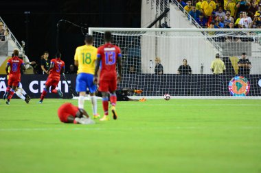 Brezilya, 8 Haziran 2016 tarihinde Orlando Florida 'daki Copa America Centenario' da Haiti ile karşılaştı..