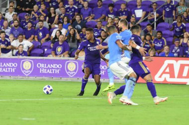 Orlando City 26 Temmuz 2018 'de Florida Exploria Stadyumu' nda NYC FC 'ye ev sahipliği yaptı. Fotoğraf: Marty Jean-Louis