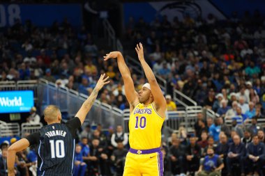 Orlando Magic 11 Aralık 2019 Çarşamba günü Orlando Forida 'daki Amway Center' da Los Angeles Lakers 'a ev sahipliği yaptı..  