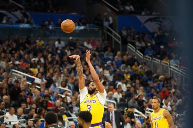 Orlando Magic 11 Aralık 2019 Çarşamba günü Orlando Forida 'daki Amway Center' da Los Angeles Lakers 'a ev sahipliği yaptı..  