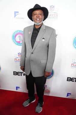 30 Ocak 2020 Perşembe günü Miami 'deki James L Knight Center' da 21. Geleneksel Superbowl İncil Kutlaması Kırmızı Halı.