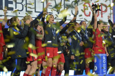 ABD, 7 Mart 2018 tarihinde Orlando City Stadyumu 'ndaki SheBelives Kupası' nda İngiltere ile karşı karşıya geldi..  