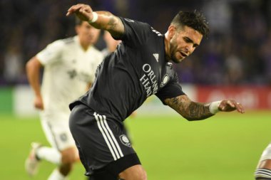 Orlando City 21 Nisan 2018 'de Orlando Florida' daki Exploria Stadyumu 'nda San Jose depremlerine ev sahipliği yaptı..  
