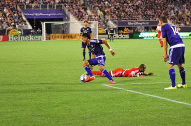 Orlando City SC, 8 Mayıs 2015 'te Florida' daki Kamp Dünyası Stadyumu 'nda Los Angeles Galaksisi' ne ev sahipliği yaptı..