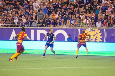 Orlando City SC, 29 Haziran 2016 'da Orlando Florida' daki Kamp Dünyası Stadyumu 'nda Fort Lauderdale Strikers' a ev sahipliği yaptı..