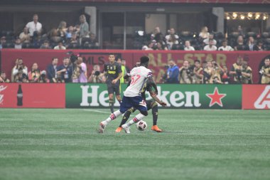 1 Ağustos 2018 tarihinde Atlanta 'daki Mercedez Benz Stadyumu' nda tüm yıldızlar Juventus 'a karşı..  