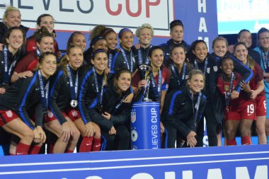 ABD, 7 Mart 2018 tarihinde Orlando City Stadyumu 'ndaki SheBelives Kupası' nda İngiltere ile karşı karşıya geldi..  