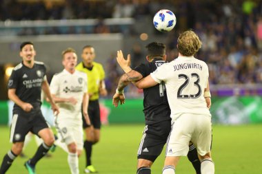 Orlando City 21 Nisan 2018 'de Orlando Florida' daki Exploria Stadyumu 'nda San Jose depremlerine ev sahipliği yaptı.. 