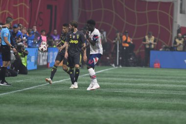 1 Ağustos 2018 tarihinde Atlanta 'daki Mercedez Benz Stadyumu' nda tüm yıldızlar Juventus 'a karşı..