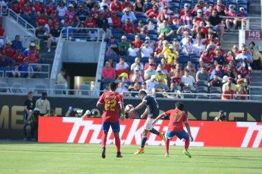 Kosta Rika, Copa America Centenario sırasında Paraguay ile Orlando Florida 'daki Dünya Kampı Stadyumu' nda karşılaştı..  