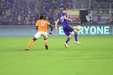 Orlando City SC, 22 Eylül 2018 'de Florida Exploria Stadyumu' nda Houston Dynamo 'yu ağırladı..