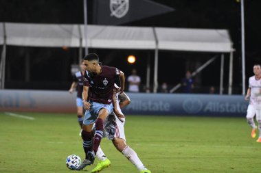 Real Salt Lake, 12 Temmuz 2020 'de Orlando Florida' da düzenlenen MLS Sırt Turnuvası sırasında Colorado Rapids ile karşı karşıya.