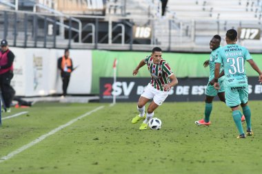 Fluminense, Florida Kupası 'nda 15 Ocak 2018' de Orlando Florida 'da oynanan Spektrum Stadyumu' nda Barcelona SC 'ye karşı..  