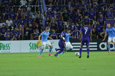 Orlando City 21 Mayıs 2017 'de Orlando City Stadyumu' nda NYC FC 'ye ev sahipliği yaptı..  
