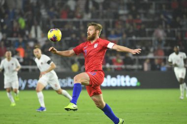 Amerikan Futbol Takımı 15 Kasım 2019 Cuma günü Orlando Florida 'daki Exploria Stadyumu' nda oynanan Concacaf Uluslar Ligi karşılaşmasında Kanada 'ya ev sahipliği yapmaktadır.