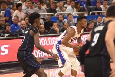 Orlando Magic, Philadelphia 76ers 'ı 25 Mart 2019' da Orlando Florida 'daki Amway Arena' da ağırlıyor.. 