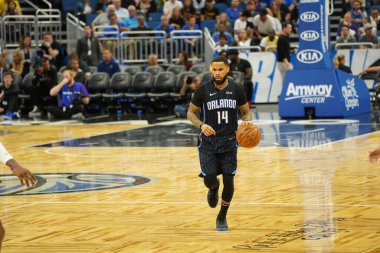 Orlando Magic 11 Aralık 2019 Çarşamba günü Orlando Forida 'daki Amway Center' da Los Angeles Lakers 'a ev sahipliği yaptı..  