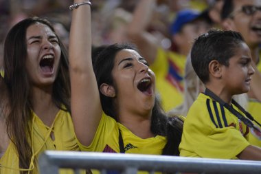 ABD Kolombiya 'ya karşı Raymond James Stadyumu' nda 11 Ekim 2018 'de.  